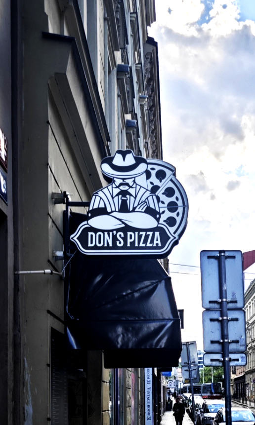 Výstrče Dons Pizza