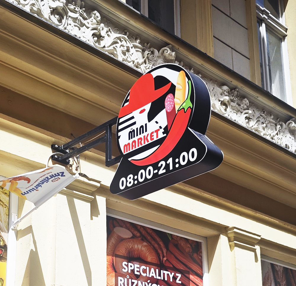 Výstrče Mini Market